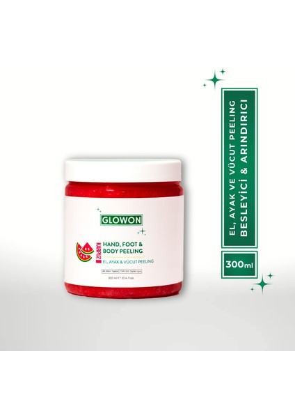 EL, AYAK VE VÜCUT PEELING 300 ML
