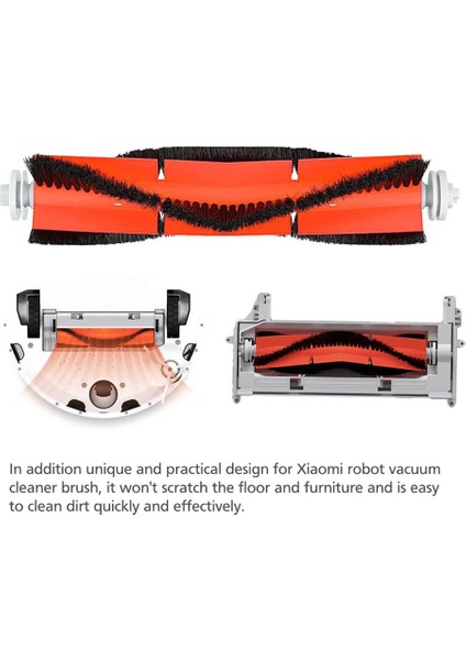 Paspas Bezi Ana Yan Fırça Hepa Filtre Xiaomi Roborock S6 S5 S60 S65 S5 S50 S55 E25 E35 Vakum Parçaları Aksesuarları (Yurt Dışından) indirimleri