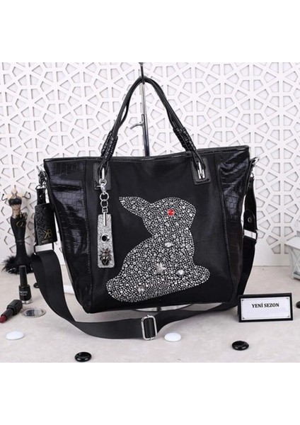 Kriste Bell Kadın Taşlı Kol Çantası