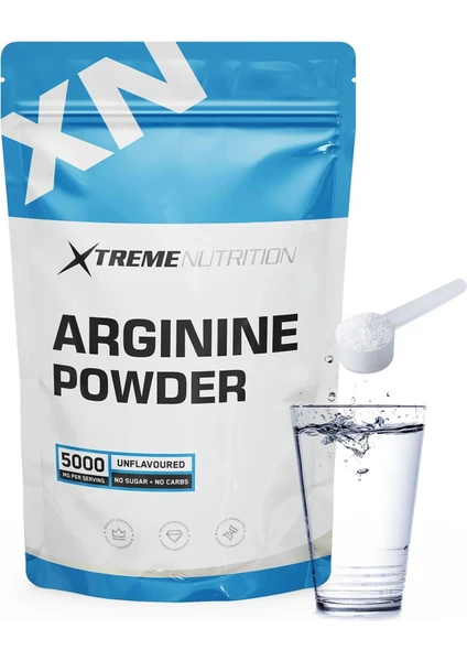 Xtreme Nutrition Arginine Power - 300 G - Aromasız - 60 Servis - %100 Saf Arjinin Amino Asit