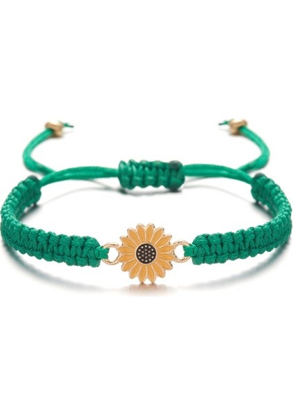 BRA2ND Ellerini Sunflower Bracelet Birkaç Bracelet Handrope (Yurt Dışından)