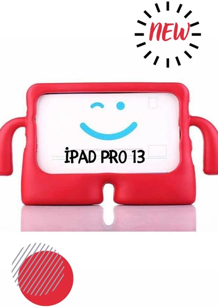 Apple iPad Pro 13 2024 Redclick Çocuklar Için Ibuy Standlı Tablet Kılıf