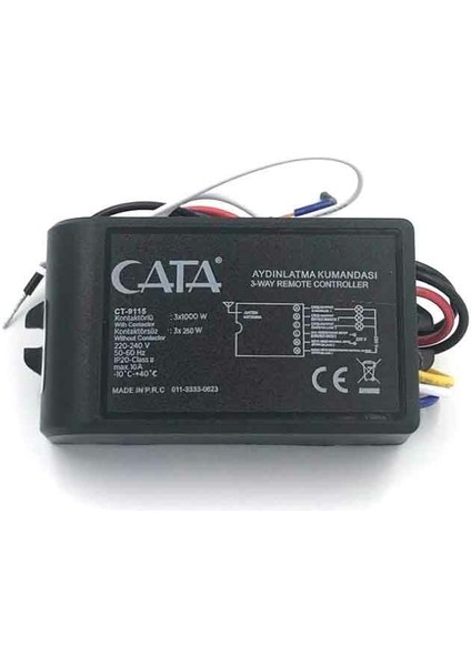 3X1000 W 3 Lü Avize Kumandasi CT-9115 fırsatları