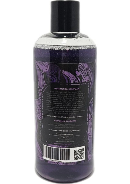 Ddm Ultra Şampuan 500 ml Wash Wax Shampoo