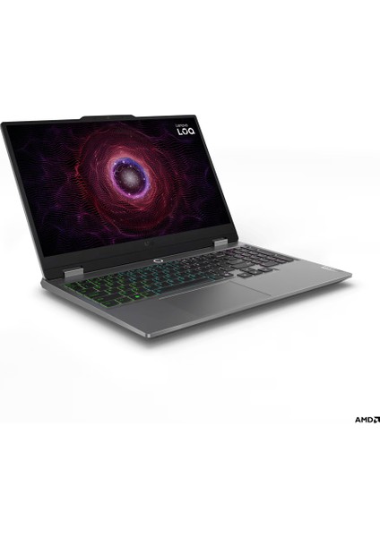 Loq 15ARP9 Amd Ryzen 7 7435HS Ddr5 64GB 1tb SSD RTX4050-6GB 300NITS 15.6" 144Hz Fhd Windows 11 Pro Taşınabilir Bilgisayar 83JC00CRTRP10 + Zetta Çanta
