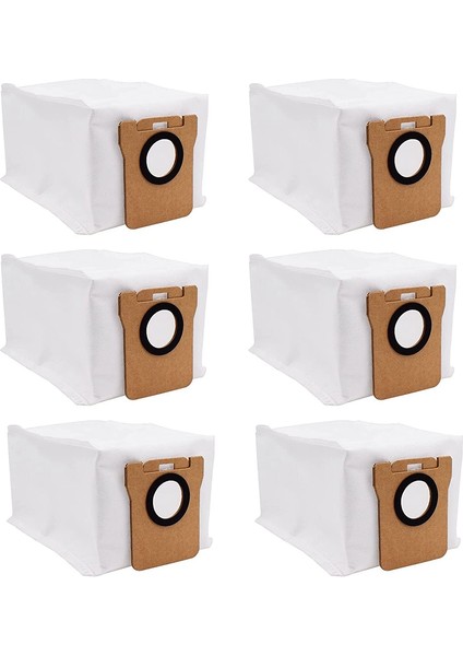 Adet Yedek Toz Torbası Kiti Xiaomi Mijia B101CN/DREAM S10 Pro/dreame L10S ULTRA/X10+/B101GL Robot Vakum (Yurt Dışından)
