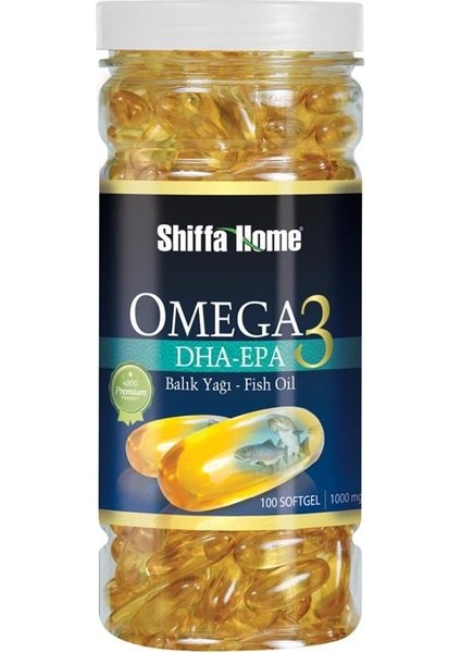 Shıffa Home Omega-3 Içeren 100 Yumuşak Kapsül