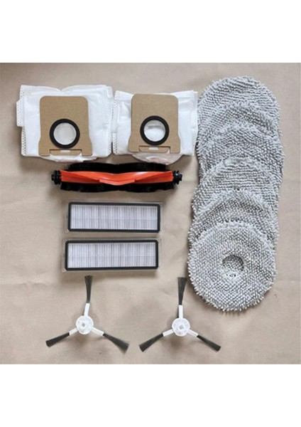 Dreame L10S ULTRA/L10 Ultra Robot Süpürge Aksesuarları Ana Fırça Yan Fırça Filtre Paspas Toz Torbası (Yurt Dışından) modelleri