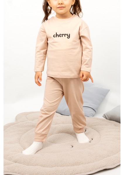 Kız Erkek Çocuk Pijama Takımı Uzun Kollu Pamuklu Pijama Takımı