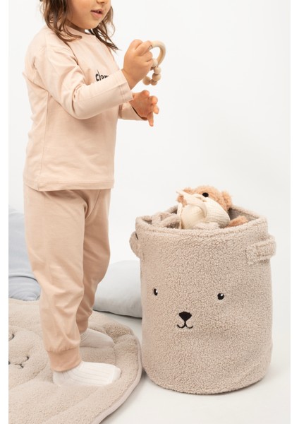 Kız Erkek Çocuk Pijama Takımı Uzun Kollu Pamuklu Pijama Takımı