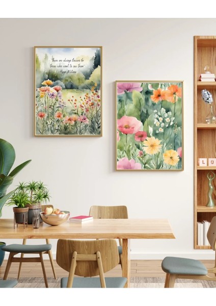Çerçeveli Poster, Matısse, Pinterest Duvar Dekorasyonu, 2'li Modern Tablo