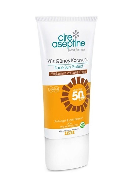 Yüz Güneş Koruyucu 50 Spf 50 ml