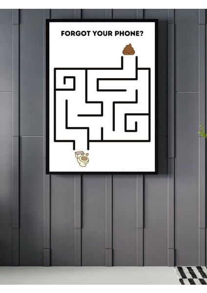Çerçeveli Poster, Banyo Tablosu, Tuvalet Posteri, Pinterest Tarzı Duvar Dekorasyonu fiyatları