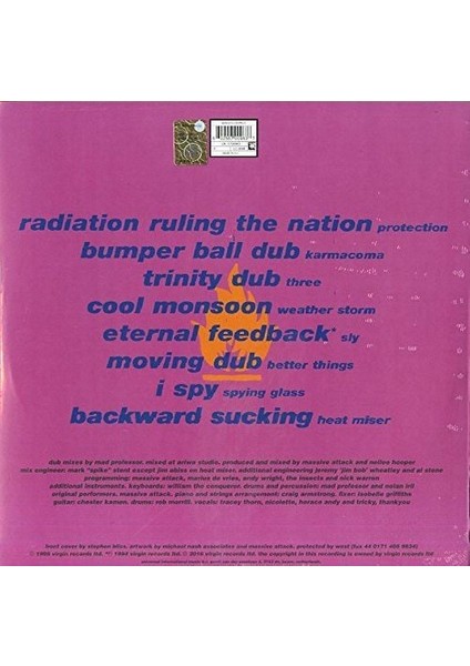 Massive Attack – V Mad Professor Part Iı LP Plak fiyatları