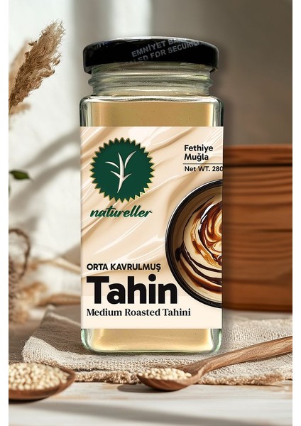 Tahin Orta Kavrulmuş Fethiye - Yerli Susam 280 gr (6 Adet)