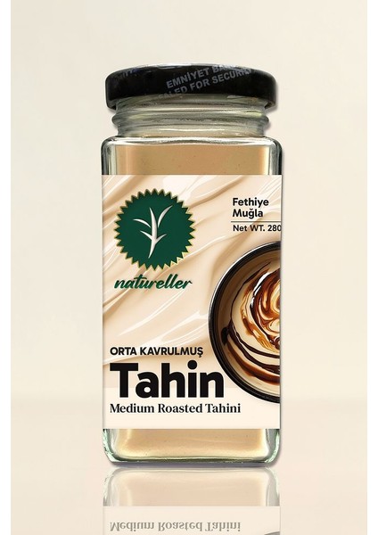 Tahin Orta Kavrulmuş Fethiye - Yerli Susam 280 gr (6 Adet)