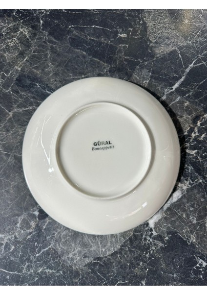 Güral Porselen 20 cm 6 Prç. Yeşil Spiral Desenli Çukur Yemek Tabağı modelleri