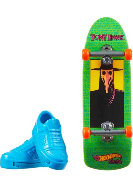 Skate Neon Temalı Parmak Kaykay ve Ayakkabı Paketleri Beak Break