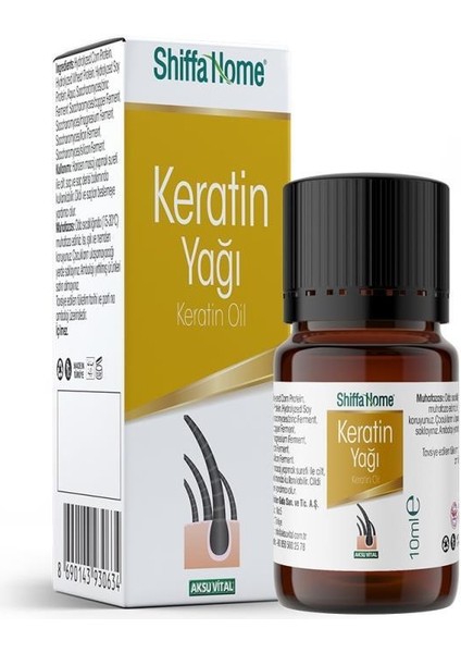 Shiffa Home Keratin Yağı 10 Ml