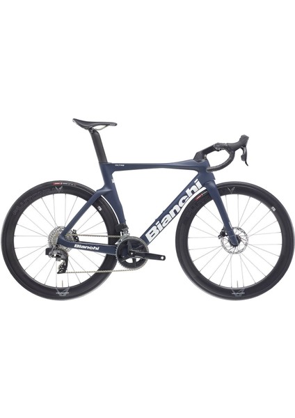 Oltre Comp R8100 Ultegra Di2 12SP Karbon Yol Bisikleti Mat Mavi 55CM