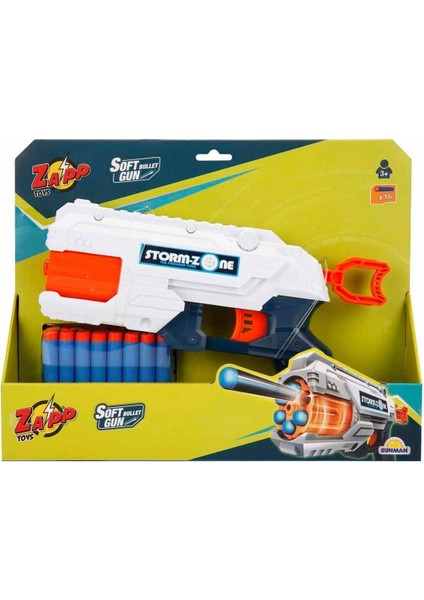 2713 Zapp 16 Mermili Sünger Dart Atan Silah