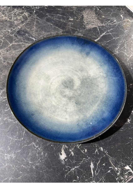 Güral Porselen 25 cm 6 Prç. Mavi Modern Desenli Servis Tabağı fiyatları