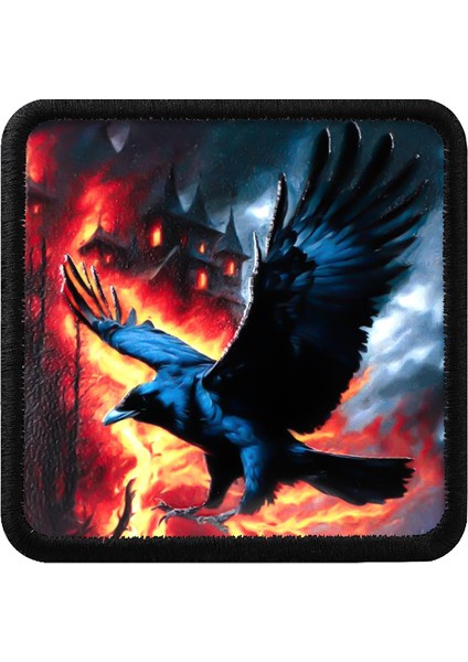 V1 Karga - 1 Kod Logolu Unisex Beyaz- Siyah Bench (Patch)