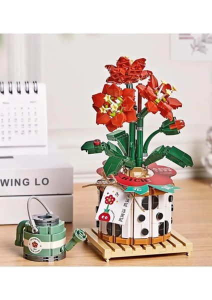 Mikro Blok Saksılı Nergis Zambağı Çiçeği 703 Parça 1285 fiyatları