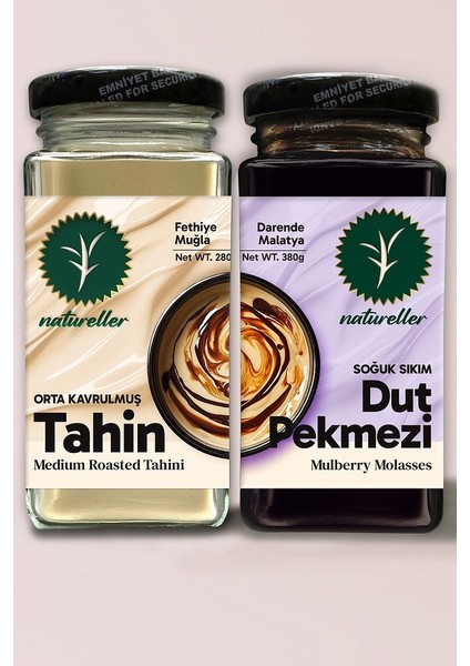 Fethiye Tahini 280 gr Malatya Dut Pekmezi 380 gr