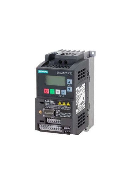 6SL3210-5BB15-5UV1 Sınamıcs V20 200-240 V 1-Phase-Ac -10/+10 Rated Power 0.55 Kw