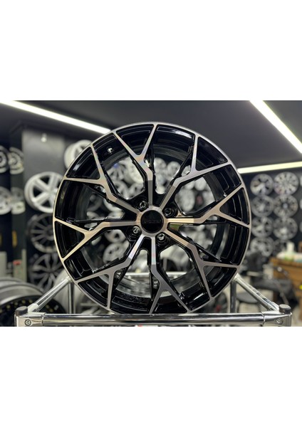 17 Inc 4X100 Arceo Roma Black Diamond Jant Takımı (4 Adet)