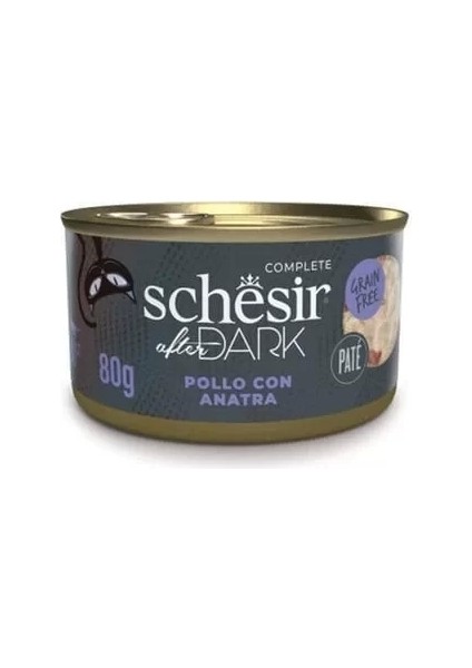 After Dark Pate Tavuklu ve Ördekli Yetişkin Kedi Konservesi 80 gr