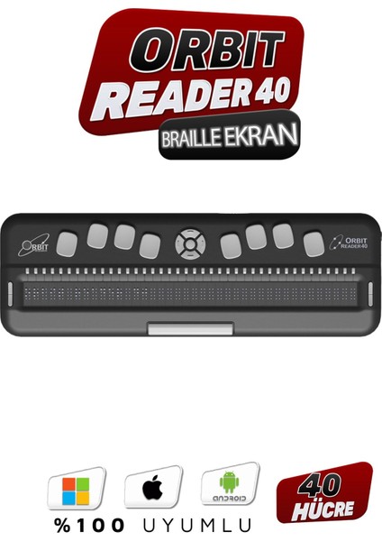 Orbit Reader 40 Kabartma Ekran - Görme Engelliler Için Braille Ekran