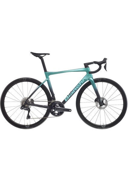 Specialissima Pro Ultegra Di2 12S Hd Karbon Yol Bisikleti Siyah - Celeste 50CM