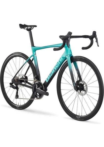 Specialissima Pro Ultegra Di2 12S Hd Karbon Yol Bisikleti Siyah - Celeste 50CM