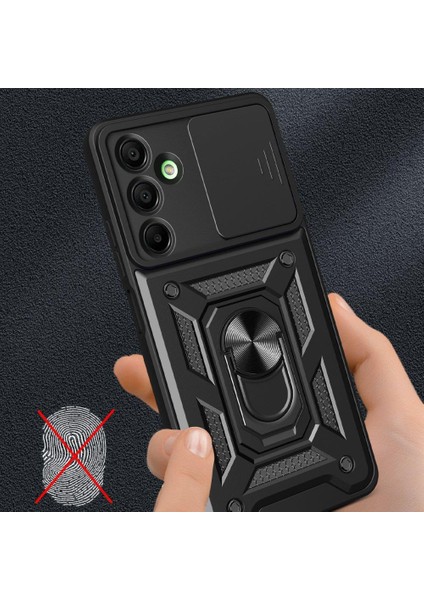 Samsung Galaxy A16 5g Ile Uyumlu Kılıf Kamera Korumalı Sürgülü Yüzüklü Standlı Tank fiyatları