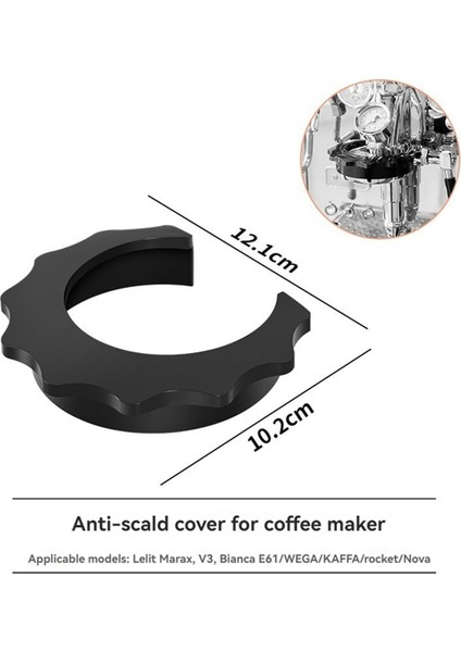 Kahve Makinesi Öğütme Başlıkları E61 Espresso Yedek Parça Conta Portafilter Aksesuarları 58MM Için Haşlanma Önleyici Halkalar (Yurt Dışından) indirimleri