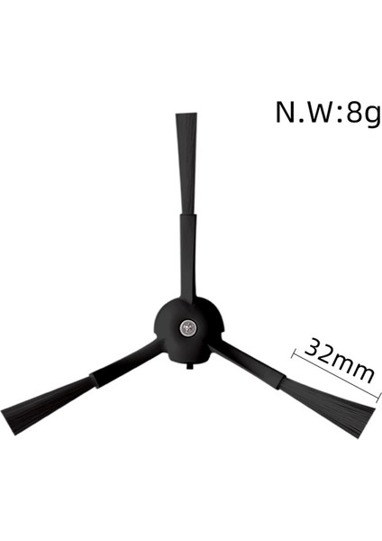 Hepa Filtre Yan Fırça Paspas Bezleri Roborock S8 S8 Artı S8 + S8 Pro Ultra Elektrikli Süpürge Yedek Parçaları (Yurt Dışından)