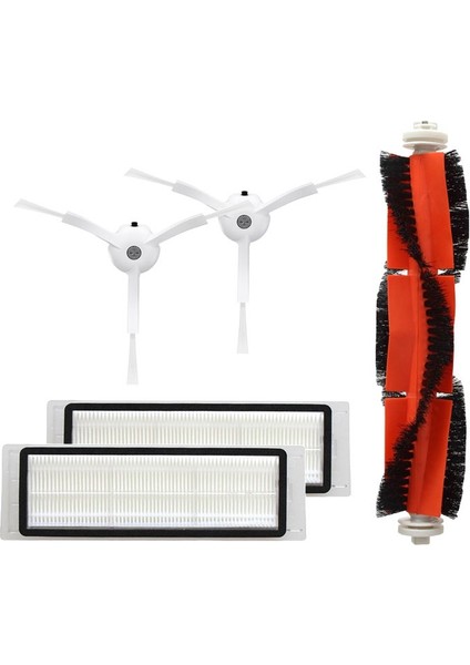 Robotlu Süpürge Parçaları Xiaomi Roborock 1s S50 S51 S52 S55 Hepa Filtre Yan Fırça Ana Fırça Aksesuarları (Yurt Dışından)