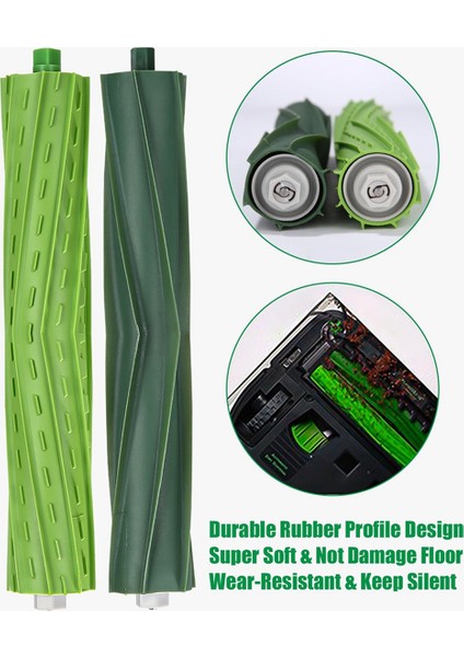 Irobot Roomba E/ı/j Serisi, I7 I7+ I3 I3+ I4 I4+ J7 J7+ E5 E6 Elektrikli Süpürge, Fırça Aksesuarları Için Uyumlu Parçalar (Yurt Dışından)