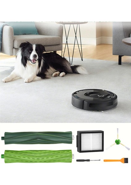 Irobot Roomba E/ı/j Serisi, I7 I7+ I3 I3+ I4 I4+ J7 J7+ E5 E6 Elektrikli Süpürge, Fırça Aksesuarları Için Uyumlu Parçalar (Yurt Dışından)