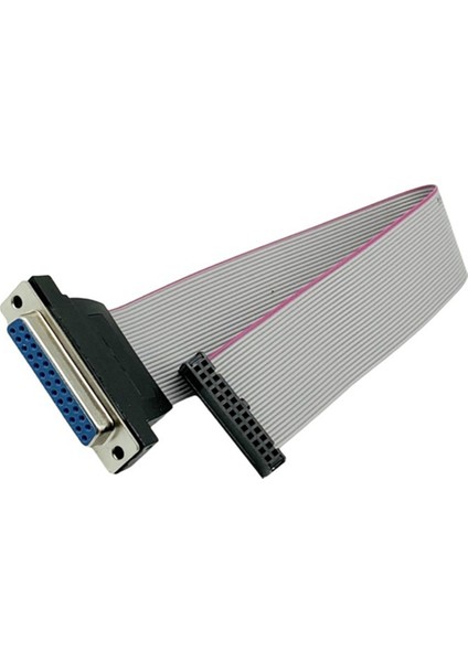 LCD Monitörler, Bağlantı Devre Kartları, Bilgisayarlar Için Düz Şerit Kablo DB25 Dişi - Fc-26 Dişi Konnektör. (Yurt Dışından)