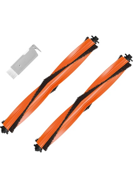 Xiaomi STYTJ06ZHM / Mijia Pro Elektrikli Süpürge Aksesuarları Için 2 Adet Yedek Ana Fırça (Yurt Dışından)