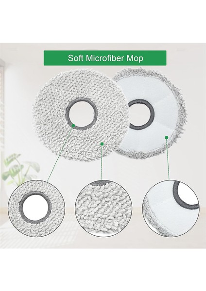 Ecovacs Deebot X5 Omni / X5 Pro Yan Fırça Hepa Filtre Paspas Bezi Robot Süpürge Aksesuarları (Yurt Dışından)