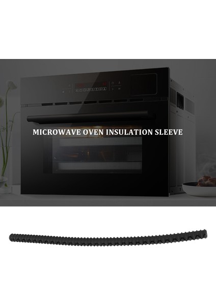 Silikon Fırın Rafı Muhafızları 6 Paket, Fırın Rafı Kenar Koruyucu Koruma Kapağı, 14 Inç Uzun, Yanıklara Karşı El/kol Önleme(Siyah) (Yurt Dışından)