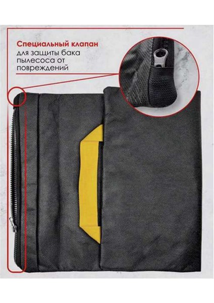Vakumlu Süpürge Parçaları Bez Toz Torbası Yıkanabilir Filtre Torbası Karcher Wd4 Wd5 Wd6 Premium Vakumlu Süpürge Parçaları (Yurt Dışından)