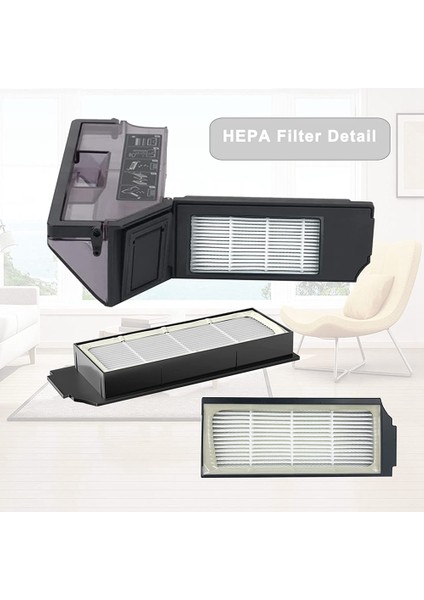 Ecovacs Deebot X1 Omni / X1 Turbo / X1 ve X1 Plus Elektrikli Süpürge Ana Fırça Filtresi Aksesuarları (Yurt Dışından)