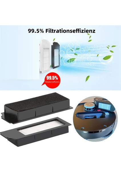 Ecovacs Deebot X1 Omni, X1E Omni Aksesuarları, Ecovacs Deebot X1 Turbo Elektrikli Süpürge Yedek Parçaları (Yurt Dışından)