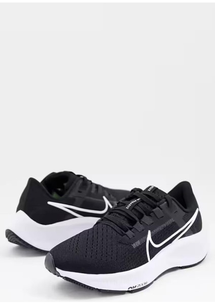 Air Zoom Running Pegasus 38 Siyah Kadın Koşu & Antrenman Ayakkabısı