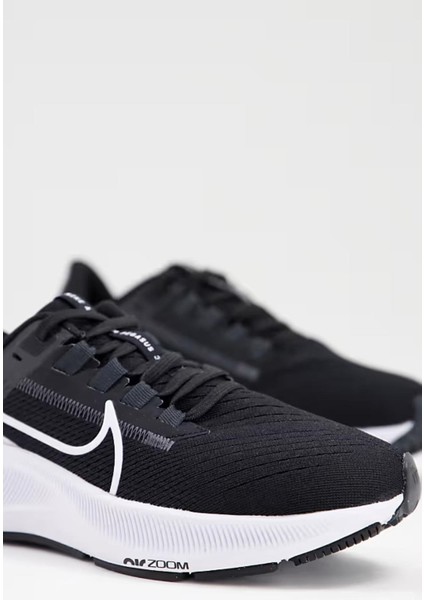 Air Zoom Running Pegasus 38 Siyah Kadın Koşu & Antrenman Ayakkabısı